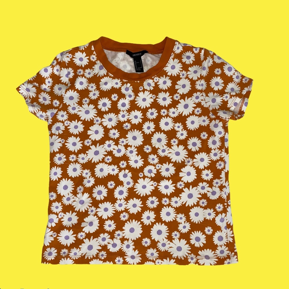 Flower prints shirt